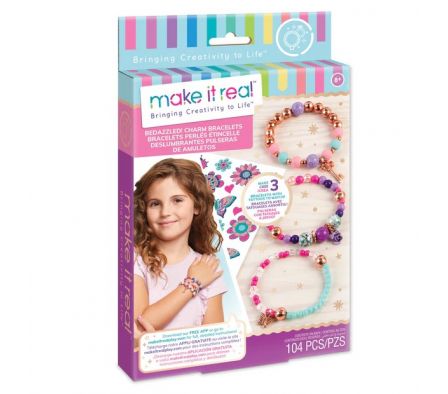 Make It Real Pulseras con dijes brillantes Bloomin