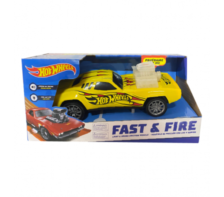 VEHICULO FREE WHEEL LUZ & SONIDO HOT WHEELS FAST A