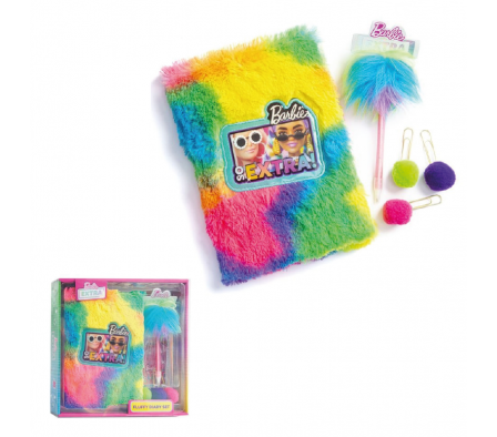 MI DIARIO DE BARBIE CON POMPONES