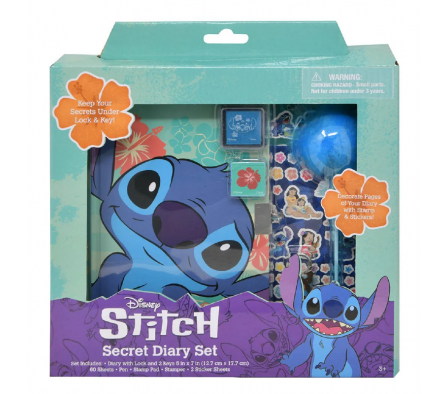 Stitch Diario secreto con accesorios
