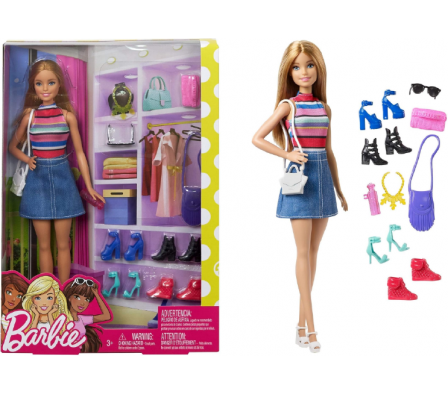 Mattel DP Barbie Doll and Accessories Blonde