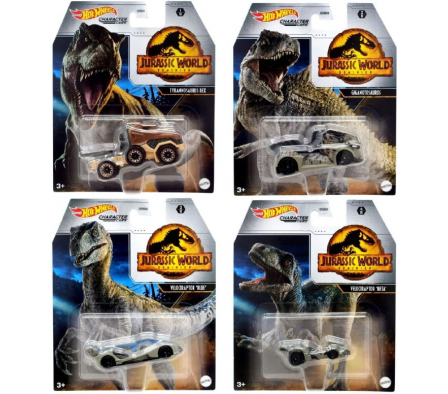 Hot Wheels Jurassic World Character Car