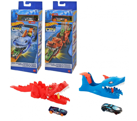 Hot Wheels City Nemesis Launchers Asst.