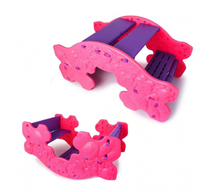 MESA-BALANCIN NIÑA ROSA / LILA