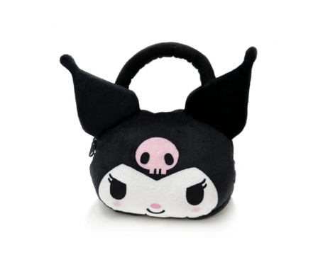 Hello Kitty Kuromi Plush Head bolso de mano