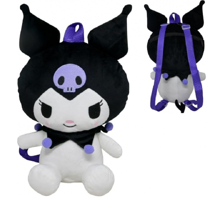 Hello Kitty Kuromi 14 Plush Backpack