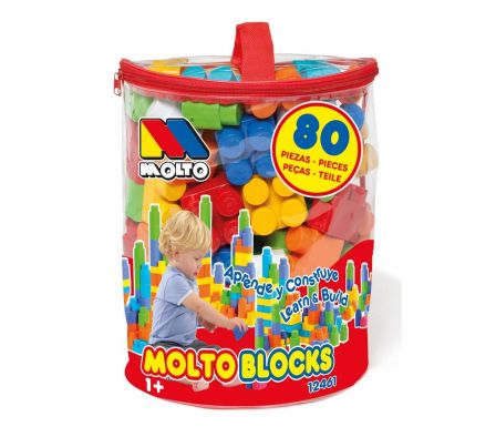 MOLTO BOLSA BLOQUES 80 PCS