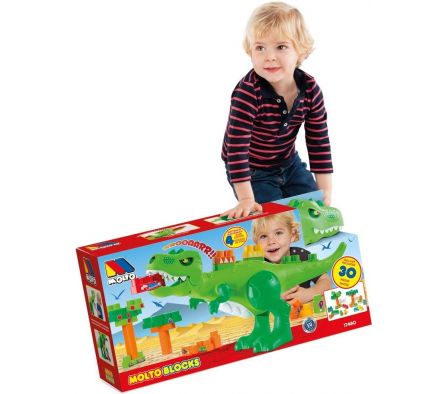 MOLTO DINO BLOCKS 30 PZAS