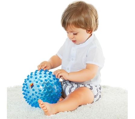 MOLTO PELOTA SENSORIAL 20CM AZUL