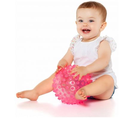 MOLTO PELOTA SENSORIAL 20CM ROSA