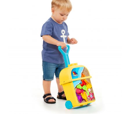 MOLTO CARRITO DE PLAYA CON ACCESORIOS