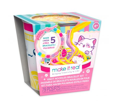 Make It Real Kit Noodles para crear pulseras 