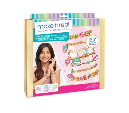 Make It Real Kit Sweet Treats para crear pulseras 