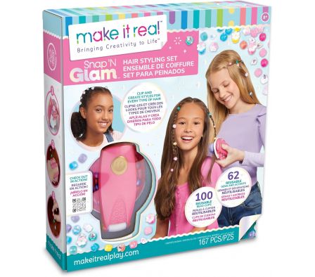 Make It Real Set de peinado Snap n Glam 