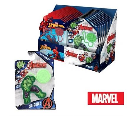 Sticky hans supereroe-dis 24 pcs-3MODELOS