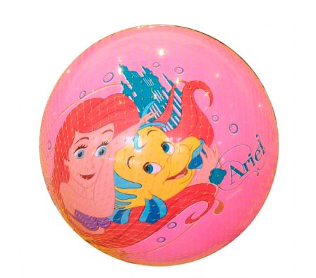 PELOTAS DECAL PRINCESAS ROSA 25CM