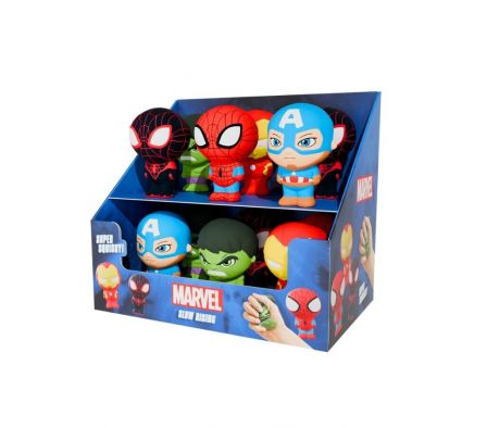 Figura anti stres supereroe- display  12 pcs- 5MOD