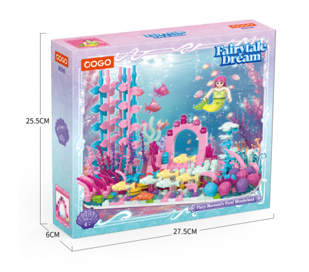 Cogo Girls Mundo Coral de la Sirena 366Pzas