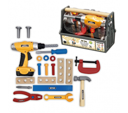 JUEGO DE HERRAMIENTAS EN CAJA