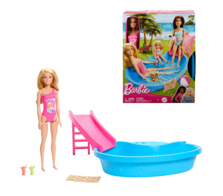 BARBIE ALBERCA CON MUÑECA
