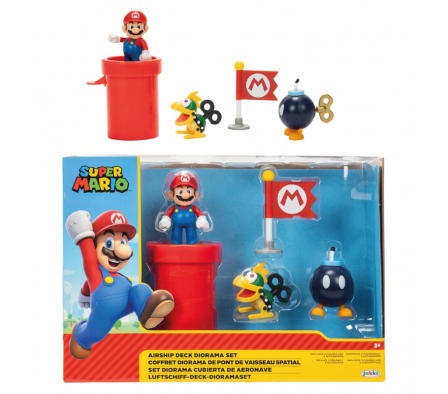 Jakks Ntnd Super Mario Cubierta de aeronave