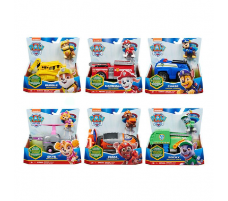 PAW PATROL VEHÍCULO BÁSICO M15 SURTIDOS