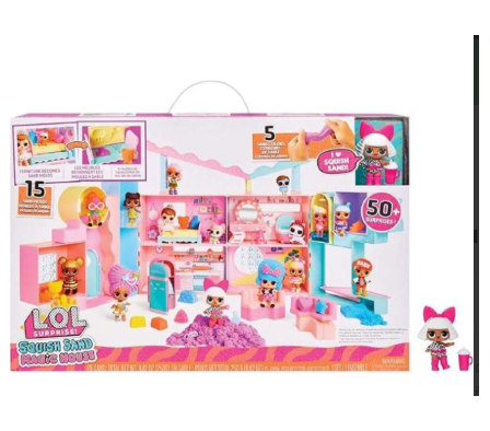 LOL Surprise Squish Sand Magic House