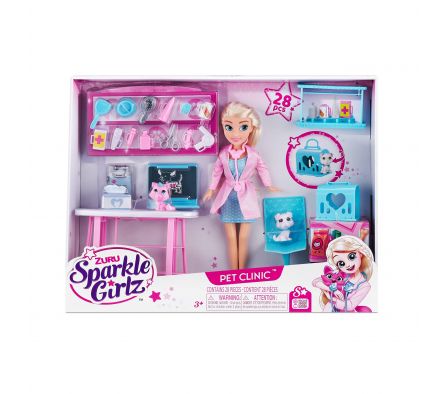 SPARKLE GIRLS VETERINARIA C/ 28 ACCESORIOS