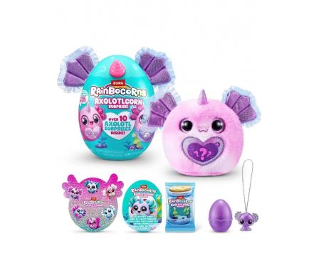 MINI HUEVO DE UNICORNIO SPARKLE HEART AJOLOTES