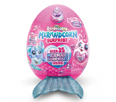 HUEVO DE UNICORNIO RAINBOCORNS MERMAIDCORN