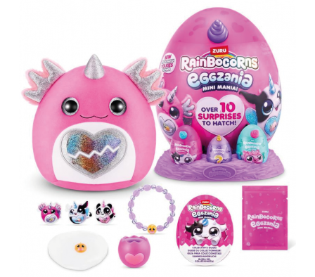 HUEVO DE UNICORNIO RAINBOCORNS EGGZANIA