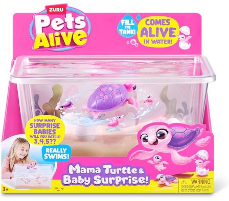 MAMA TORTUGA CON BEBE