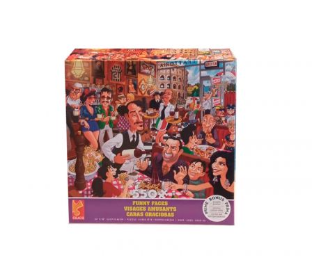CEACO FUNNY FACES 550 PC ASST