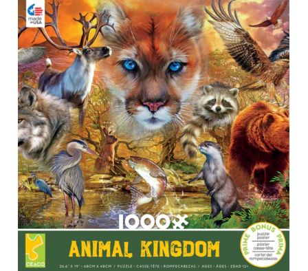CEACO ANIMAL KINGDOM 1000 PC ASST