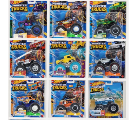 Hot Wheels Monster Truck 1:64 Asst