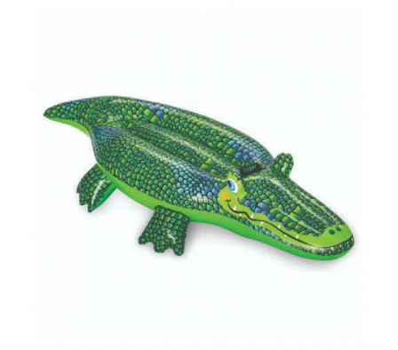 Flotador inflable cocodrilo grande. 1.52m x 71cm. Bestway