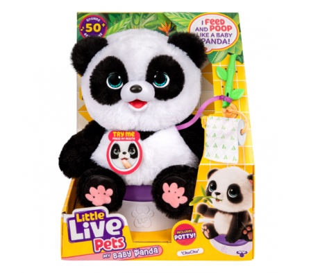 Little Live Pets Chuchu el Panda Bebé