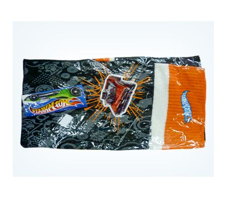 BUFANDA HOT WHEELS NARANJA