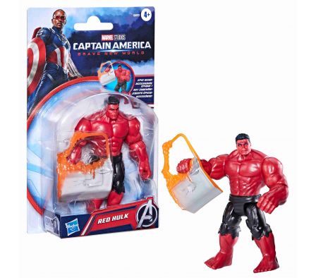 CAP AMERICA NWO 4IN DLX RED HULK