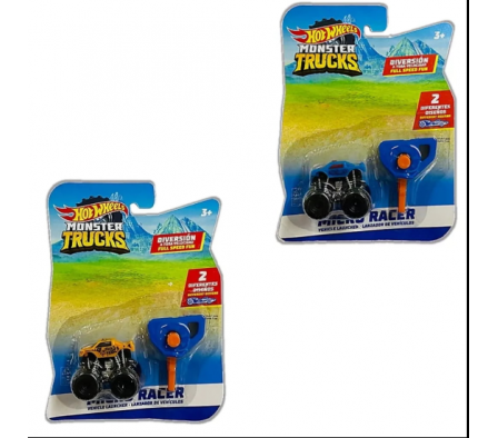 VEHICULO MONSTER TRUCK MICRO RACER FREEWHEEL ( surtidos)