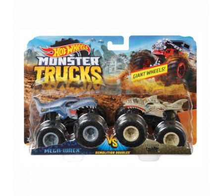 HOT WHEELS MONSTER TRUCKS PAQUETE DE 2 ESCALA 1 64