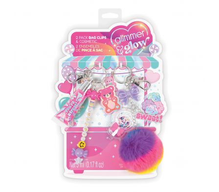 Make It Real Pack de 2 clips para bolso y cosmétic 