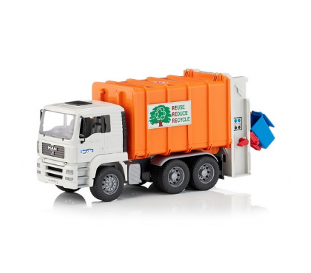 BRUDER MAN CAMION RECOLECTOR