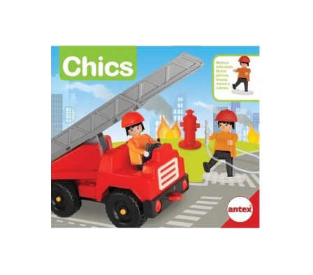 CHICS CAMION BOMBERO