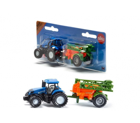 Tractor with crop sprayer