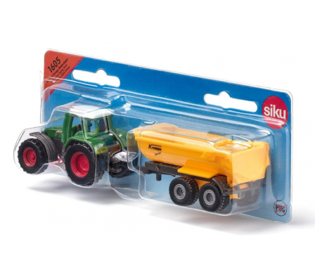 Fendt with Krampe tipping trailer