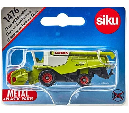 SIKU 1:87 CLAAS COMBINE HARVESTER
