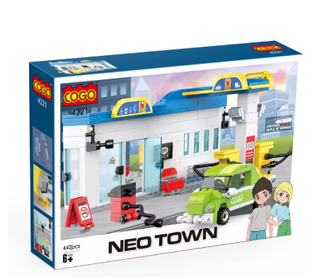 Cogo City Estacion de gasolina 438 Pzas