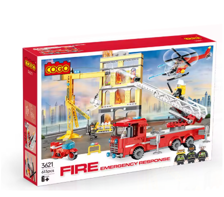 613PCS Blocks set - building rescue