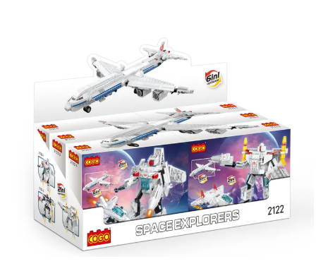 Cogo Space explorer exhibidor x 6